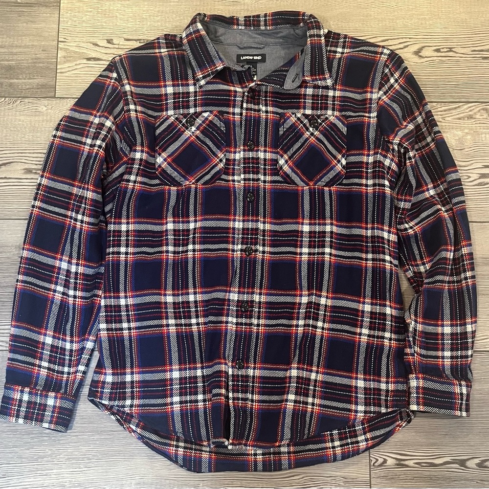 Land’s End Large Flannel Shirt